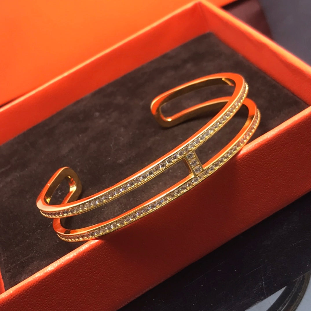 Hermes Ever Chaine Cubic Zirconia