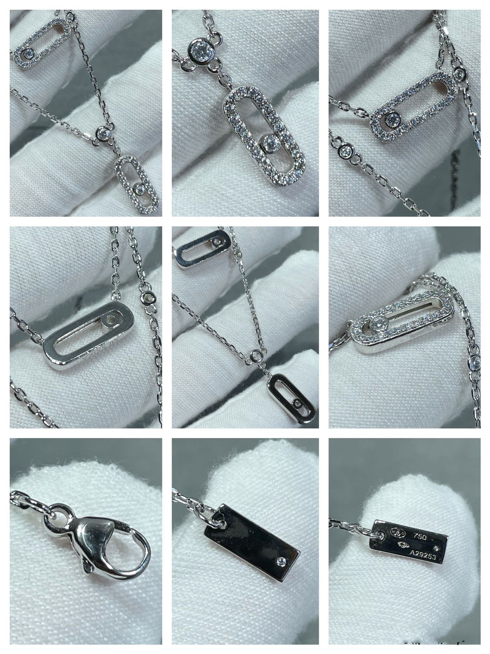 Messika Move 2 Row Cubic Zirconia Necklace