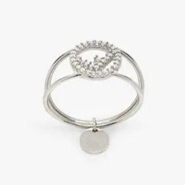 Fendi FF Diamond Ring